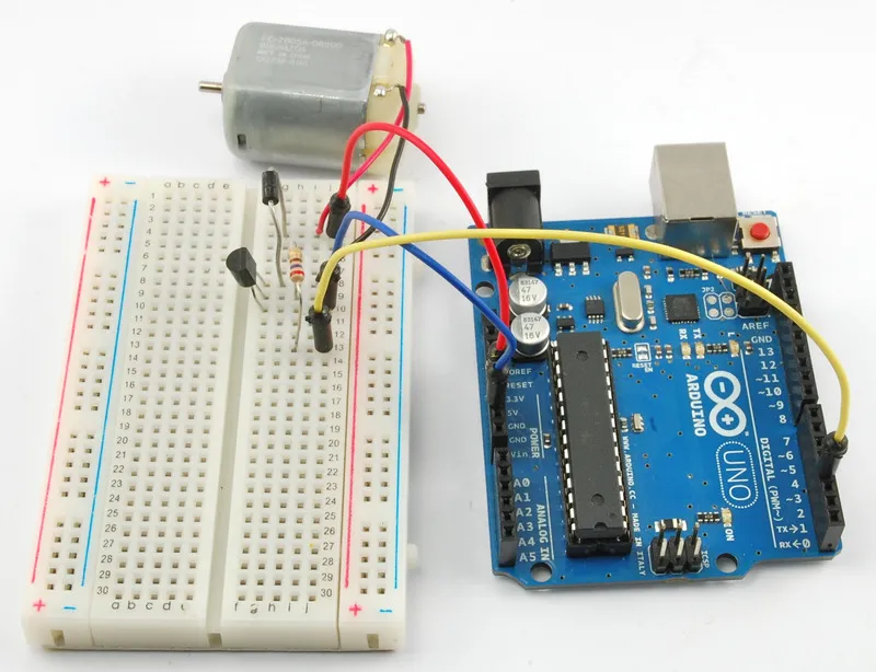FOTO: Arduino Dc Motor